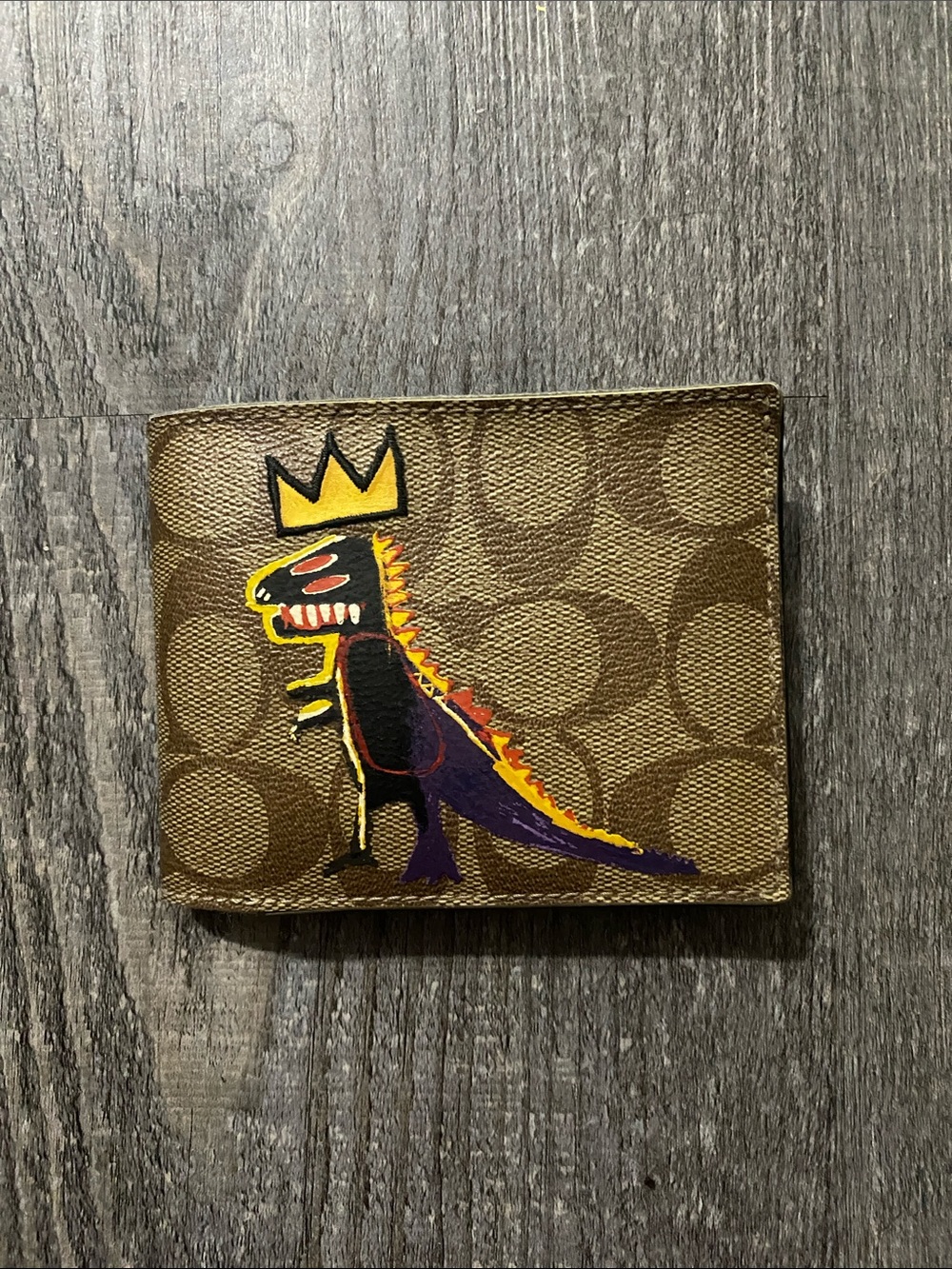 Coach X Jean-Michel Basquiat men’s wallet